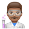 Scientifique Homme: Peau Moyenne