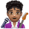 Chanteur: Peau Moyenne