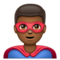 Super-Héros Homme: Peau Moyennement Foncée