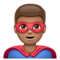 Super-Héros Homme: Peau Moyenne