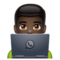 Informaticien: Peau Foncée