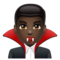 Vampire Homme: Peau Foncée