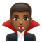 Vampire Homme: Peau Moyennement Foncée