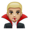Vampire Homme: Peau Moyennement Claire