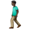 Homme Qui Marche: Peau Foncée