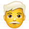 Homme: Cheveux Blancs