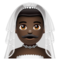 Homme Avec Voile: Peau Foncée