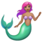 Sirène: Peau Moyenne