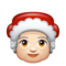 Mère Noël: Peau Claire