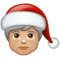 Personne Noël: Peau Moyennement Claire