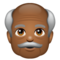 Homme Âgé: Peau Moyennement Foncée