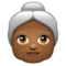 Femme Âgée: Peau Moyennement Foncée