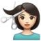 Personne Qui Se Fait Couper Les Cheveux: Peau Claire