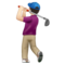 Joueur De Golf: Peau Claire