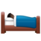 Personne Au Lit: Peau Foncée