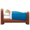 Personne Au Lit: Peau Moyennement Claire