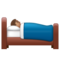 Personne Au Lit: Peau Moyenne