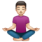 Personne Dans La Posture Du Lotus: Peau Claire