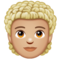 Personne: Peau Moyennement Claire, Cheveux Bouclés