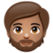 Personne: Peau Moyenne, Barbe