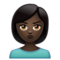Personne Qui Boude: Peau Foncée