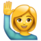 Personne Qui Lève La Main