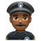 Policier: Peau Moyennement Foncée