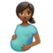 Femme Enceinte: Peau Moyennement Foncée