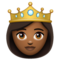 Princesse: Peau Moyennement Foncée