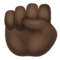 Poing Levé: Peau Foncée