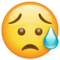 Visage Triste Mais Soulagé