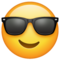 Visage Avec Lunettes De Soleil