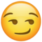 Visage Avec Un Sourire Malin