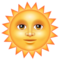 Słońce z twarzą
