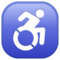 Symbol wózka inwalidzkiego
