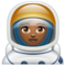 Astronaute Femme: Peau Moyennement Foncée