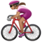 Cycliste Femme: Peau Moyenne