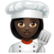 Cuisinière: Peau Foncée