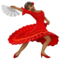 Danseuse: Peau Moyennement Foncée