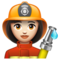 Pompier Femme: Peau Claire