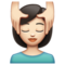 Femme Qui Se Fait Masser: Peau Claire