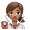 Professionnelle De La Santé: Peau Moyenne