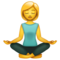 Femme Dans La Posture Du Lotus