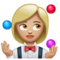 Jongleuse: Peau Moyennement Claire