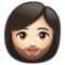 Femme: Peau Claire, Barbe