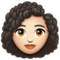 Femme: Peau Claire, Cheveux Bouclés
