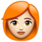 Femme: Peau Claire, Cheveux Roux