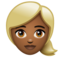 Femme: Peau Moyennement Foncée, Cheveux Blonds