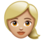 Femme: Peau Moyennement Claire, Cheveux Blonds
