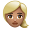 Femme: Peau Moyenne, Cheveux Blonds